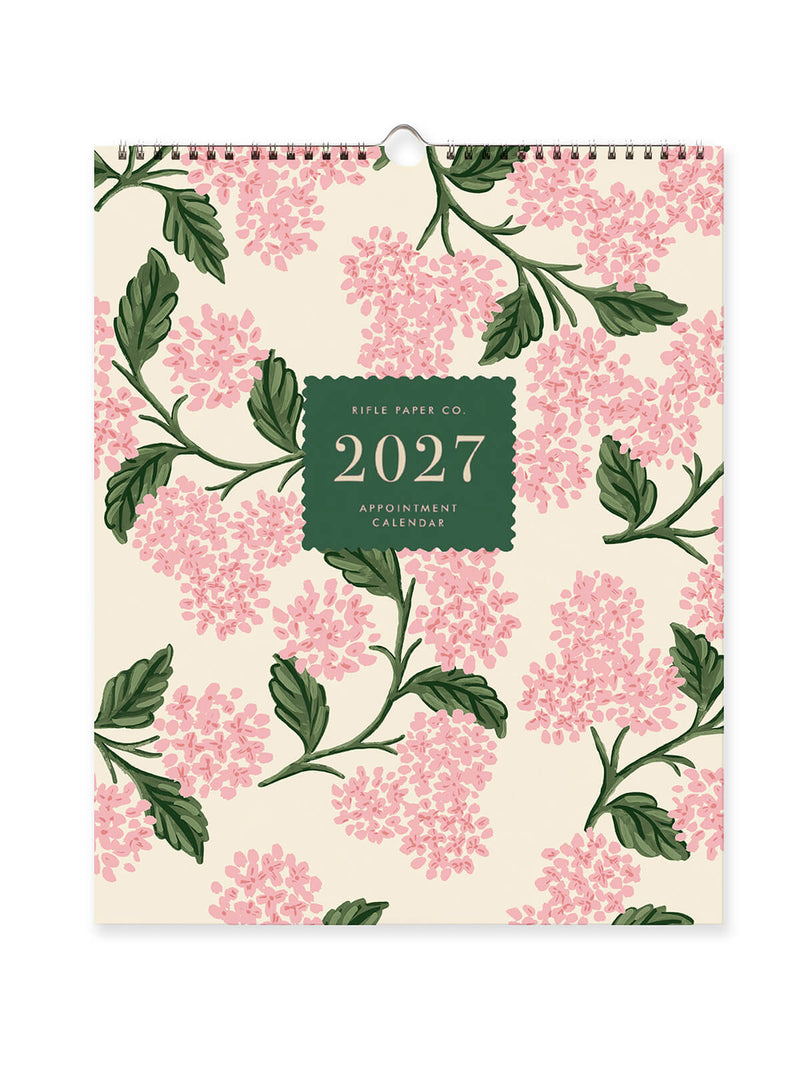 Rifle Paper Co 2027 floral appointment calendar