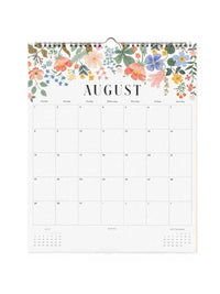 Rifle Paper Co 2027 floral appointment calendar Aug