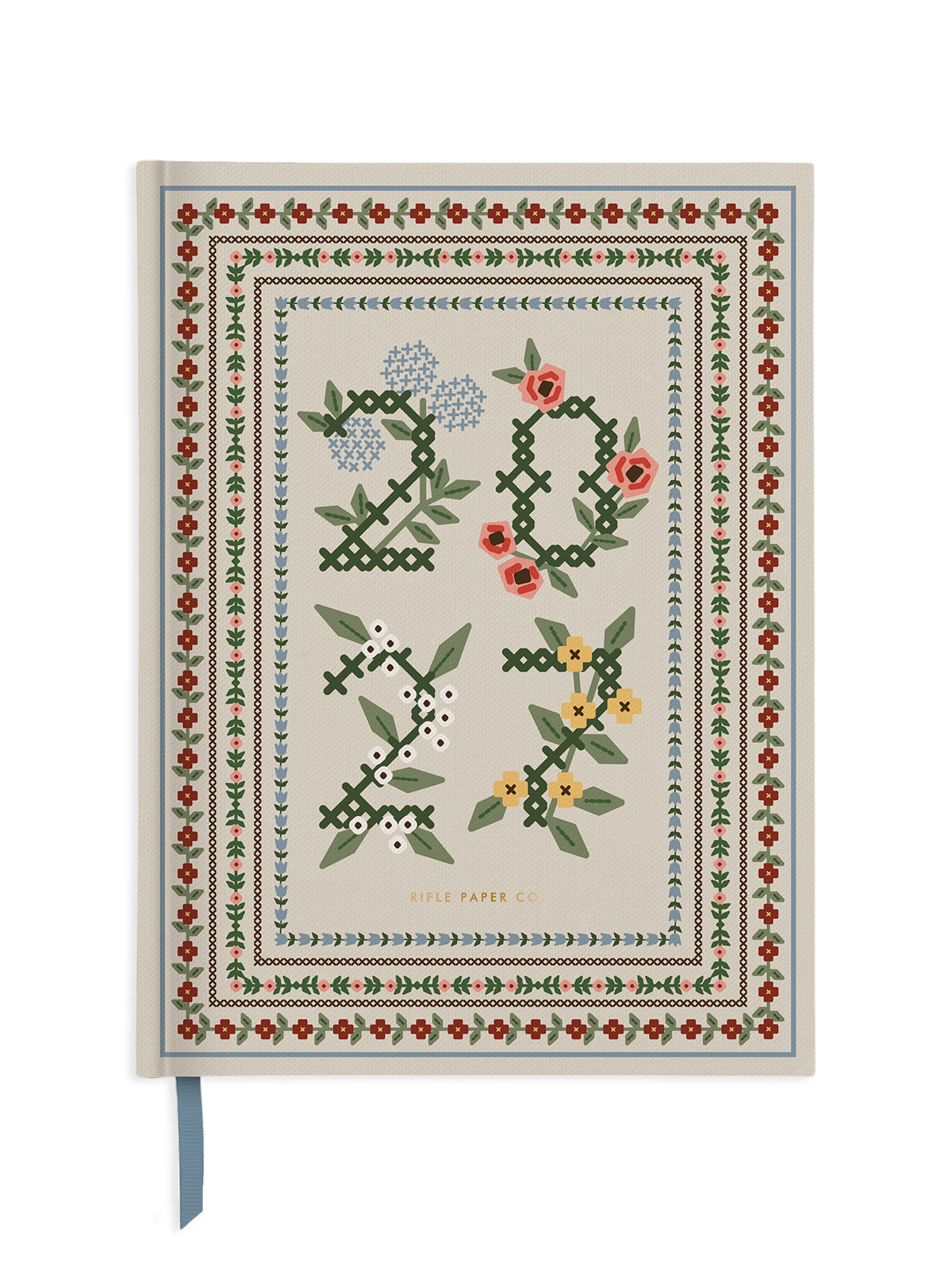 Rifle Paper Co 2027 heritage sampler hardcover 12 month planner