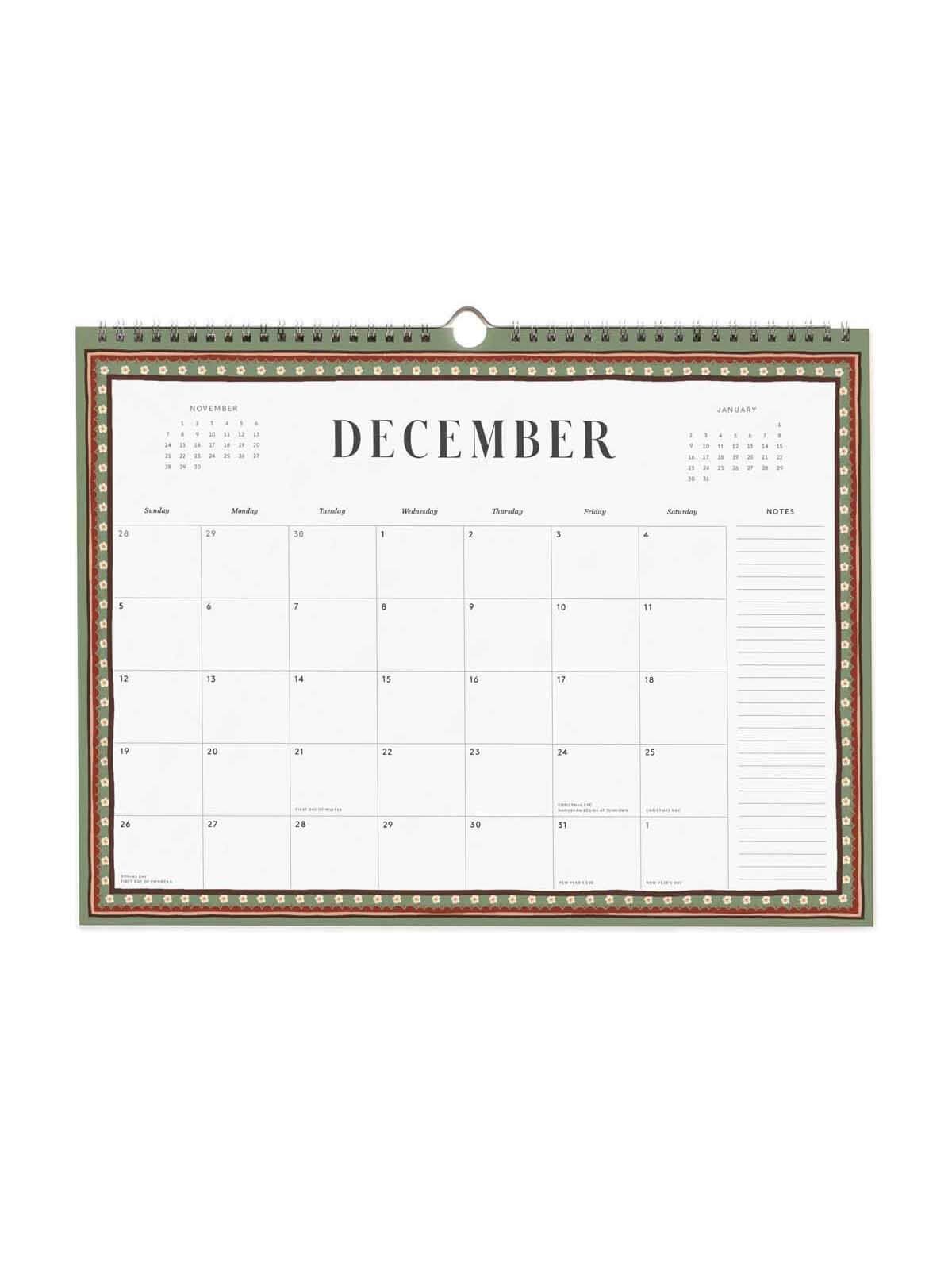 Rifle Paper Co 2027 paisley appointment calendar