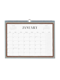 Rifle Paper Co 2027 paisley appointment calendar Jan