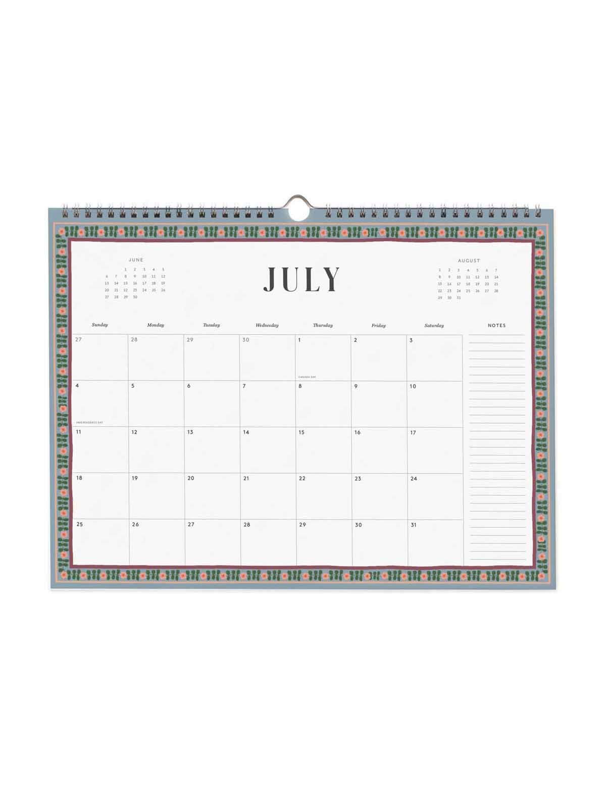 Rifle Paper Co 2027 paisley appointment calendar
