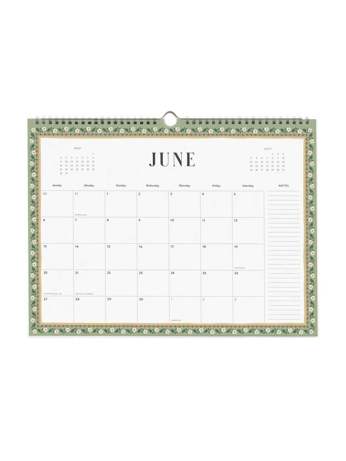 Rifle Paper Co 2027 paisley appointment calendar
