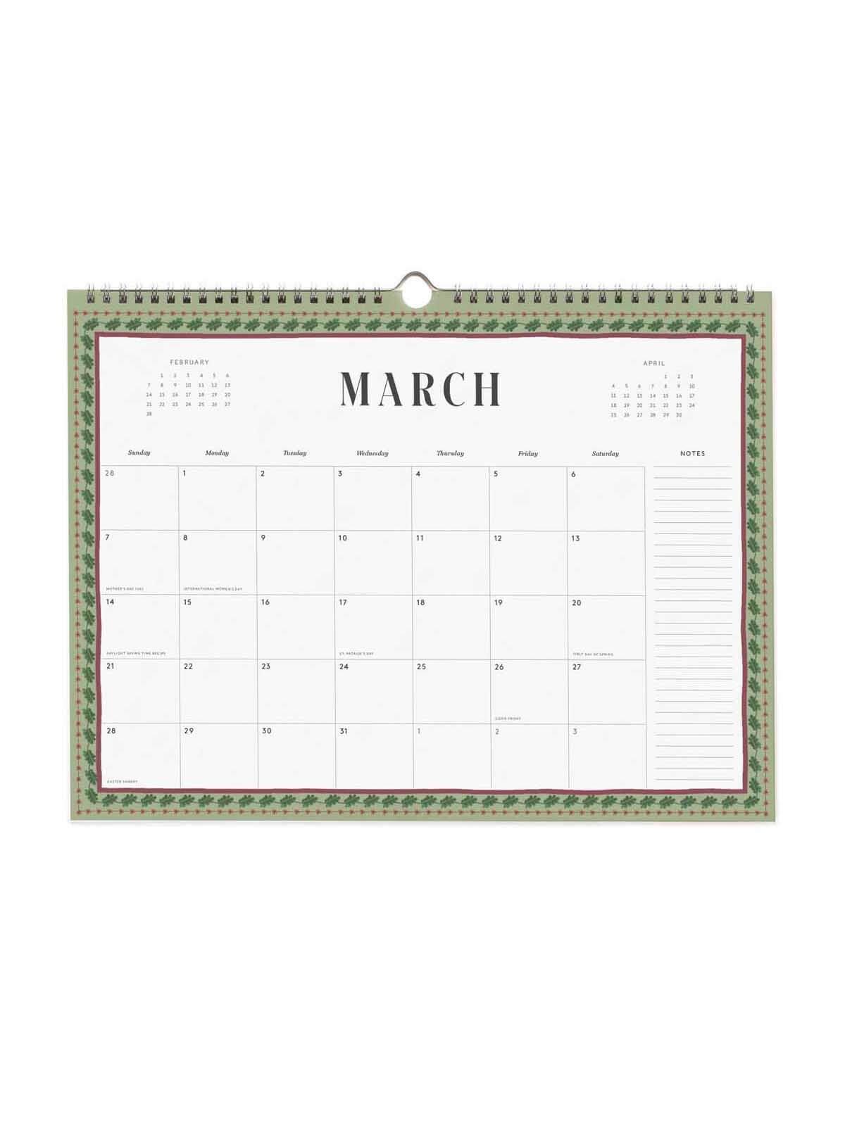 Rifle Paper Co 2027 paisley appointment calendar