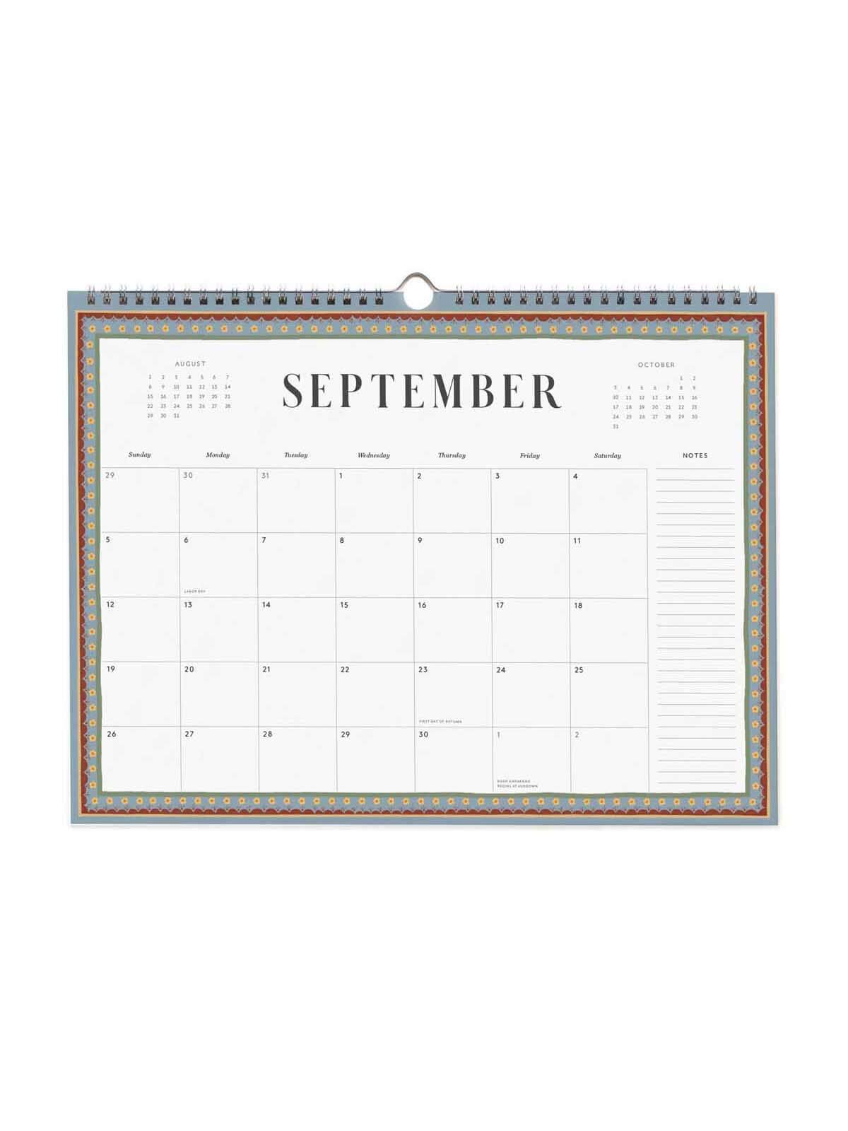 Rifle Paper Co 2027 paisley appointment calendar