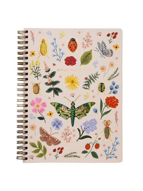 Rifle Paper Co Curio spiral notebook