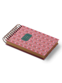 Rifle Paper Co Delphine spiral desktop notepad