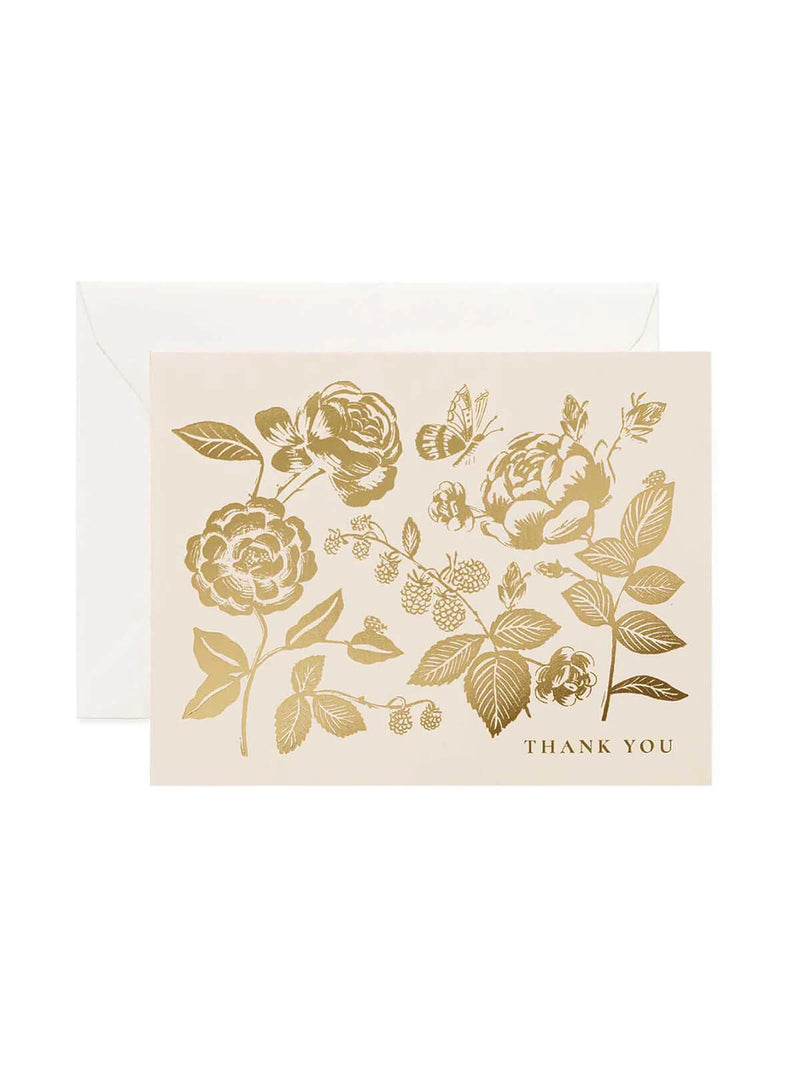 Rifle Paper Co English rose card set