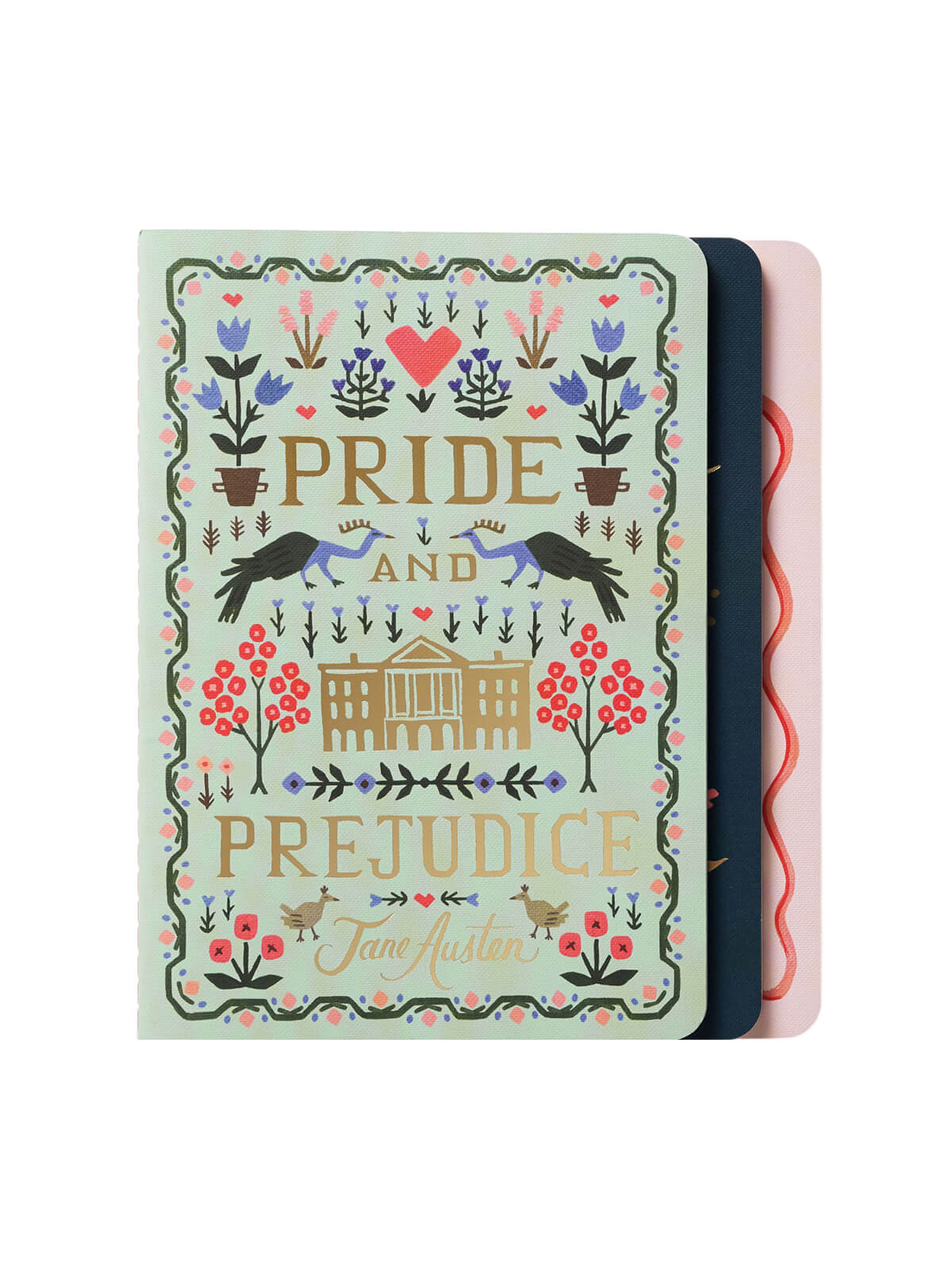 Rifle Paper Co Jane Austen stitched notebooks