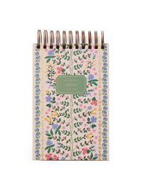 Rifle Paper Co Wildwood spiral desktop notepad