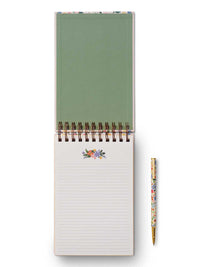 Rifle Paper Co Wildwood spiral desktop notepad