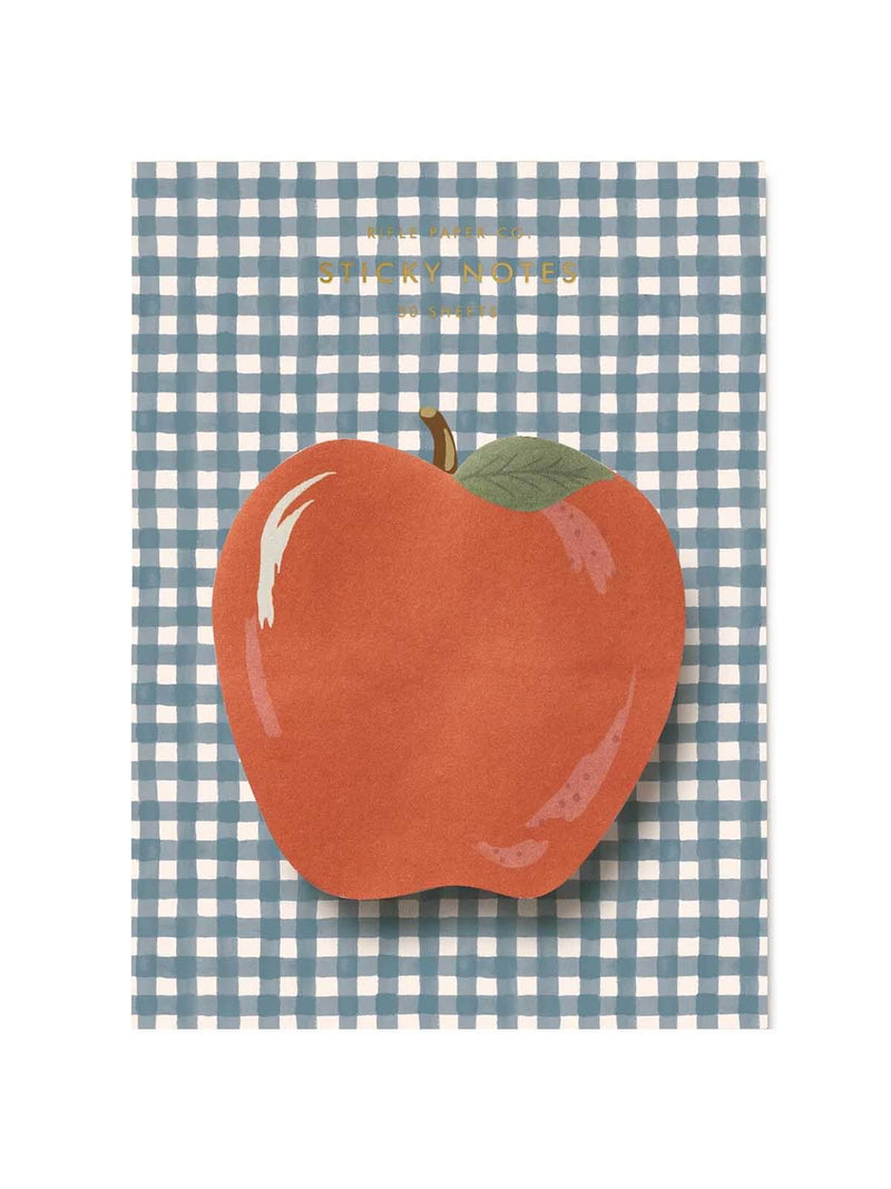 Rifle Paper Co apple sticky notes