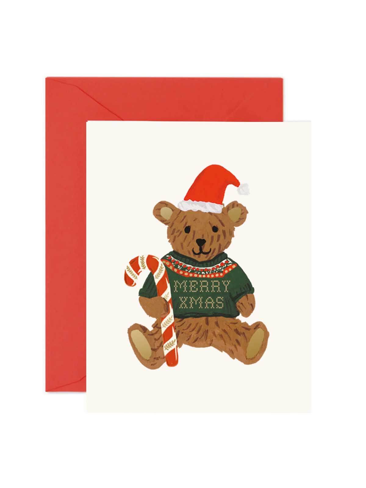 Rifle Paper Co beary Christmas card
