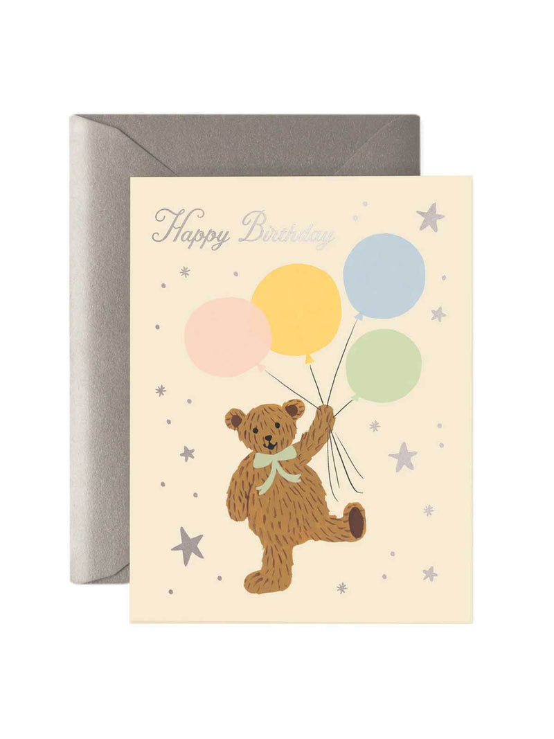 Rifle Paper Co birthday bear card