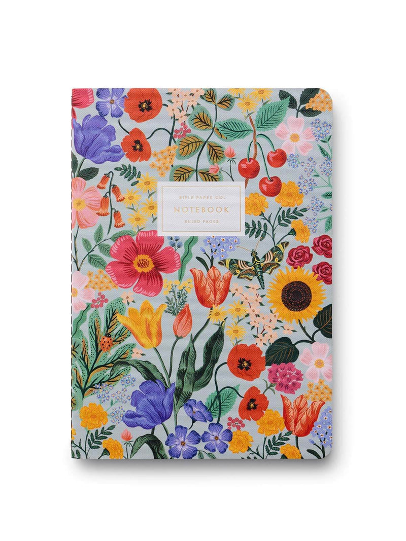 Rifle Paper Co blossom stitched notebooks 1