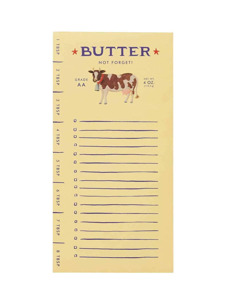 Rifle Paper Co butter not forget notepad
