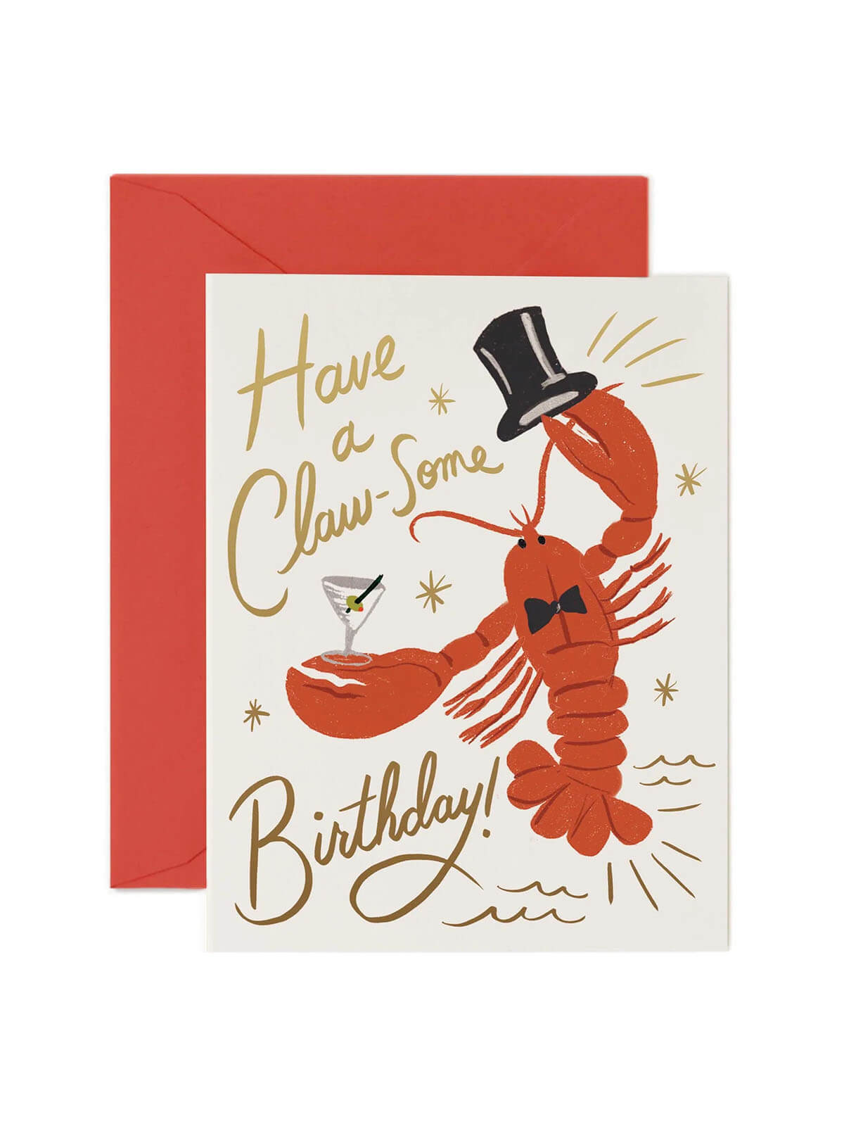 Rifle Paper Co claw some birthday card