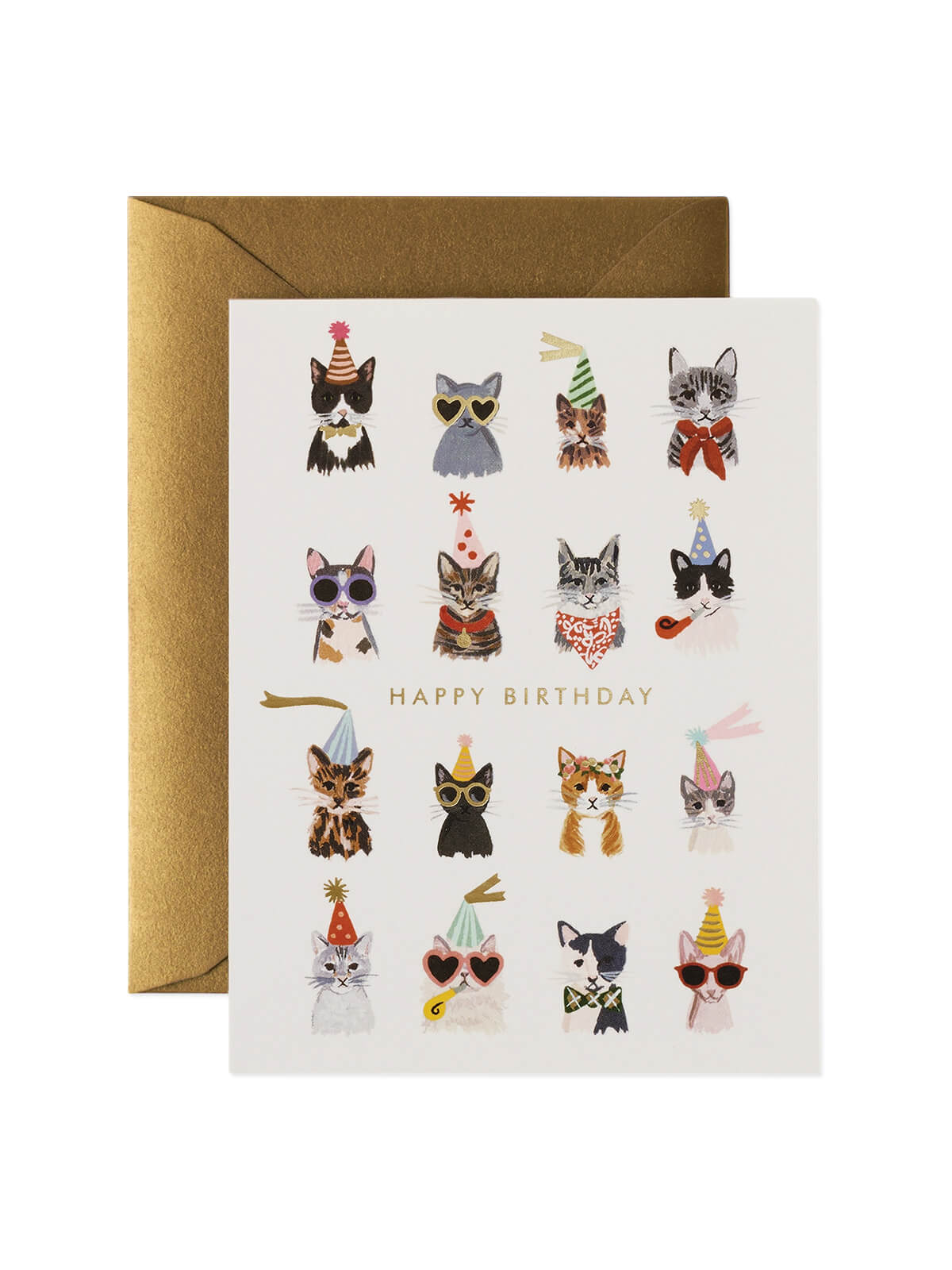 Rifle Paper Co cool cats birthday card
