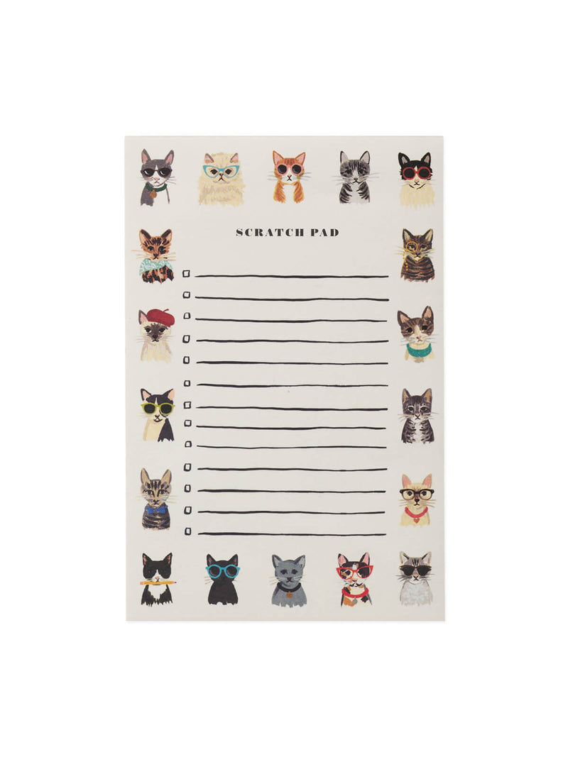Rifle Paper Co cool cats notepad
