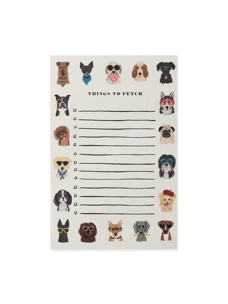 Rifle Paper Co dog days notepad