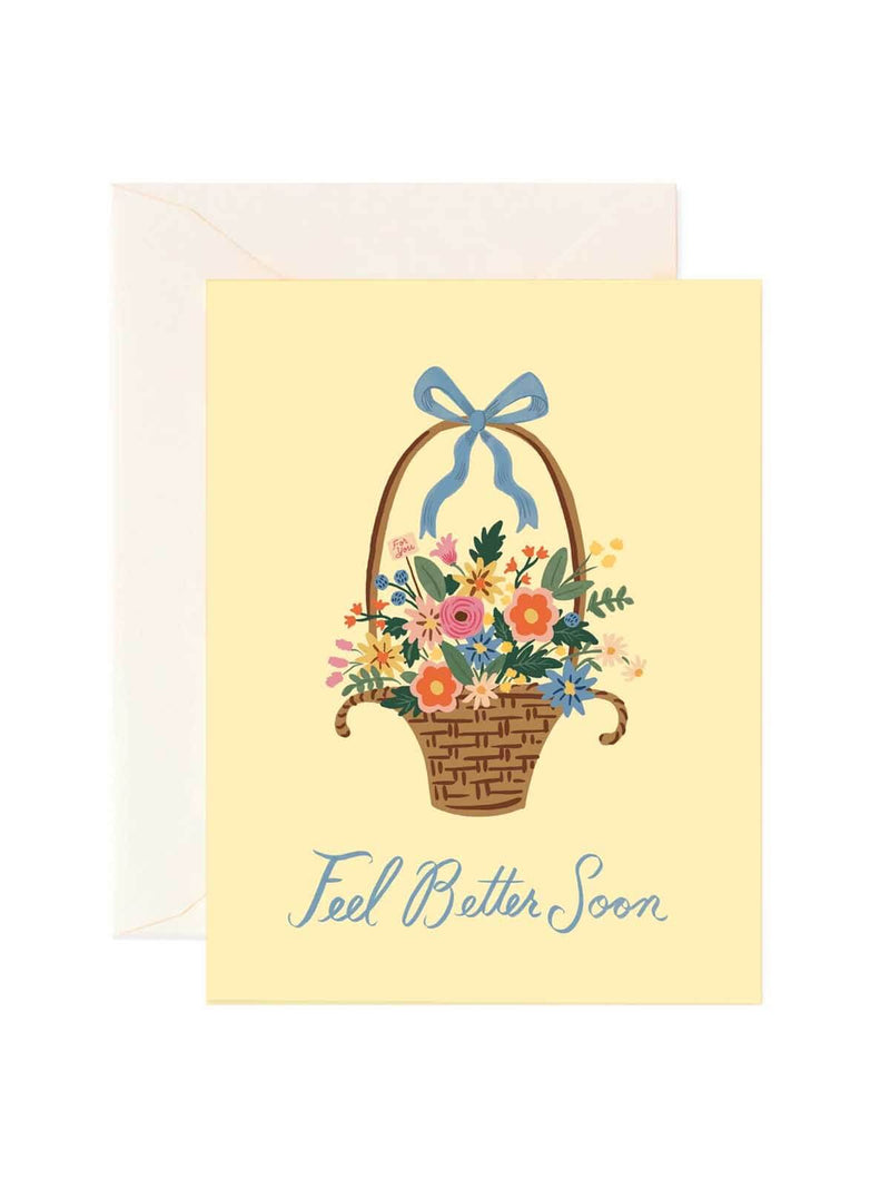 Rifle Paper Co feel better soon card