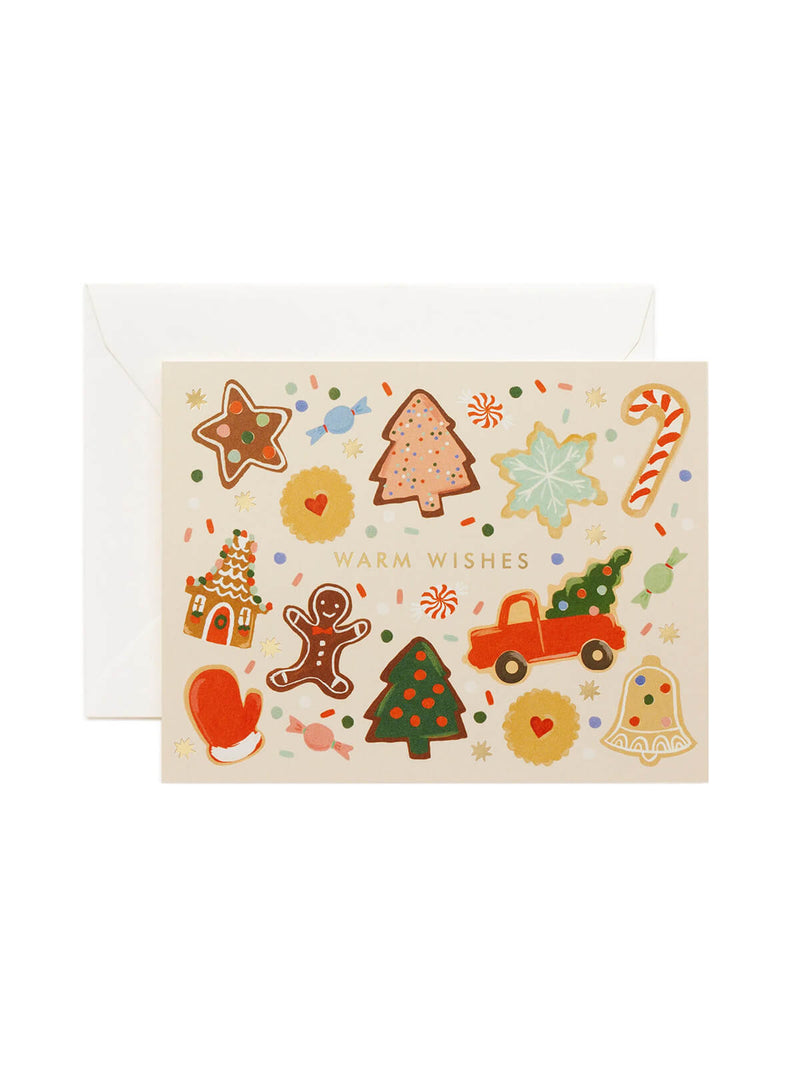 Rifle Paper Co holiday cookies card set