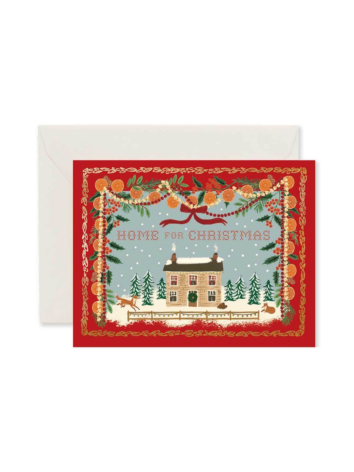 Rifle Paper Co home for Christmas card