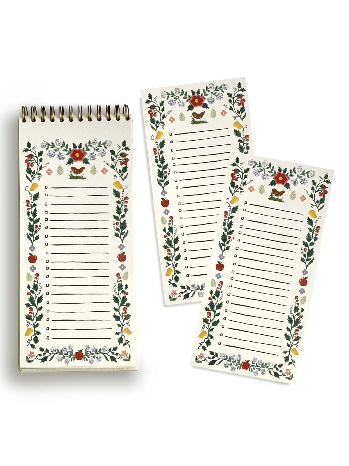 Rifle Paper Co home sweet home market list notepad