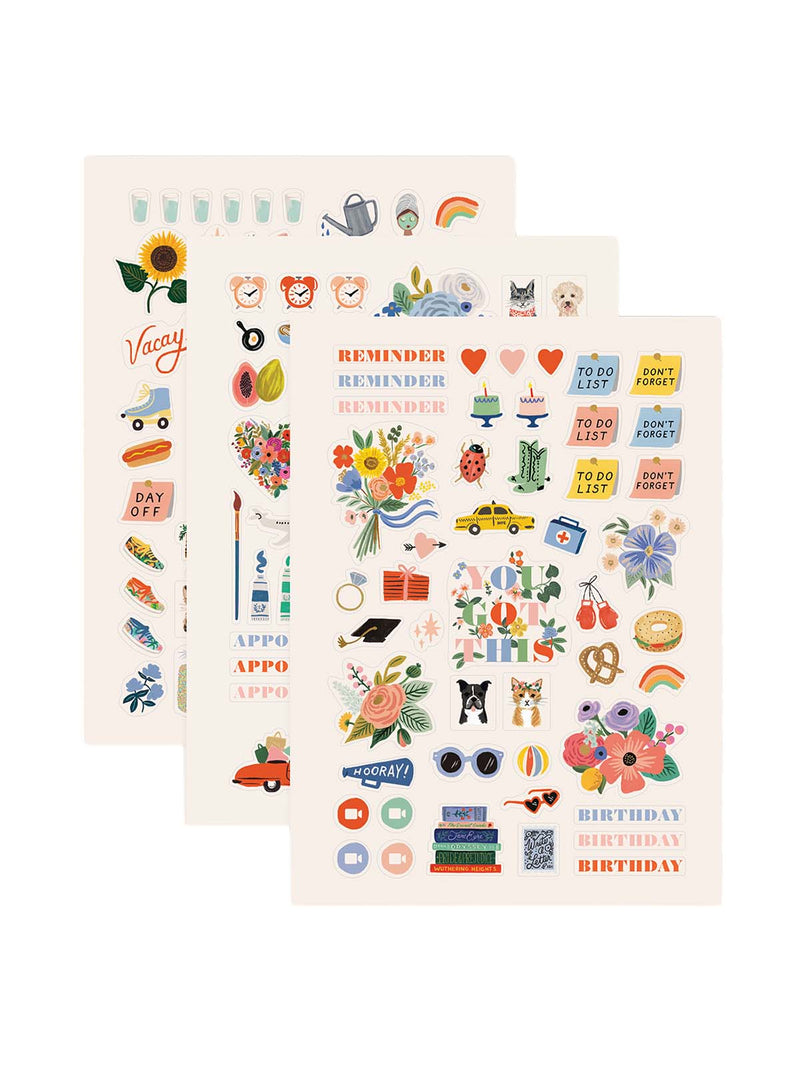Rifle Paper Co new planner stickers