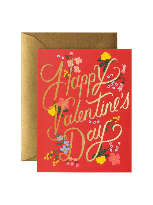Rifle Paper Co rouge Valentine's card