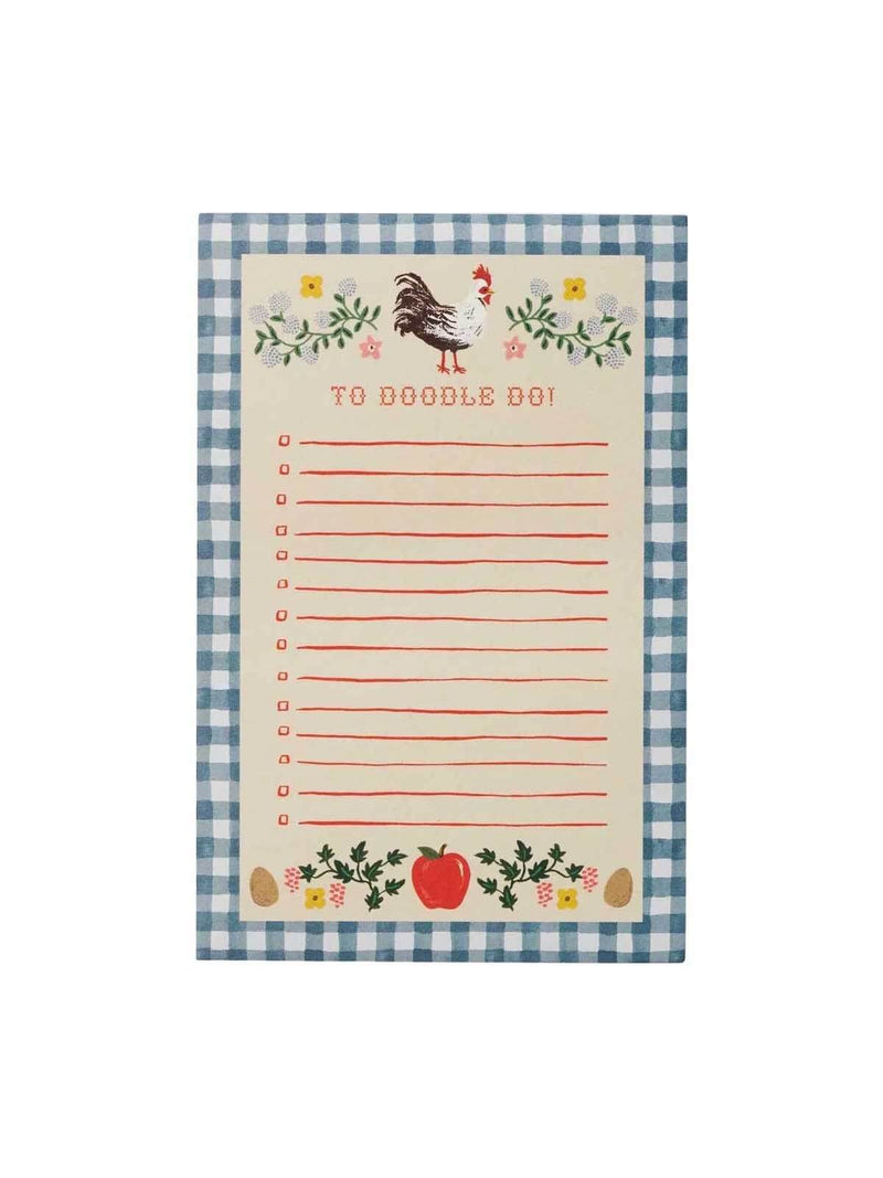 Rifle Paper Co to doodle do notepad