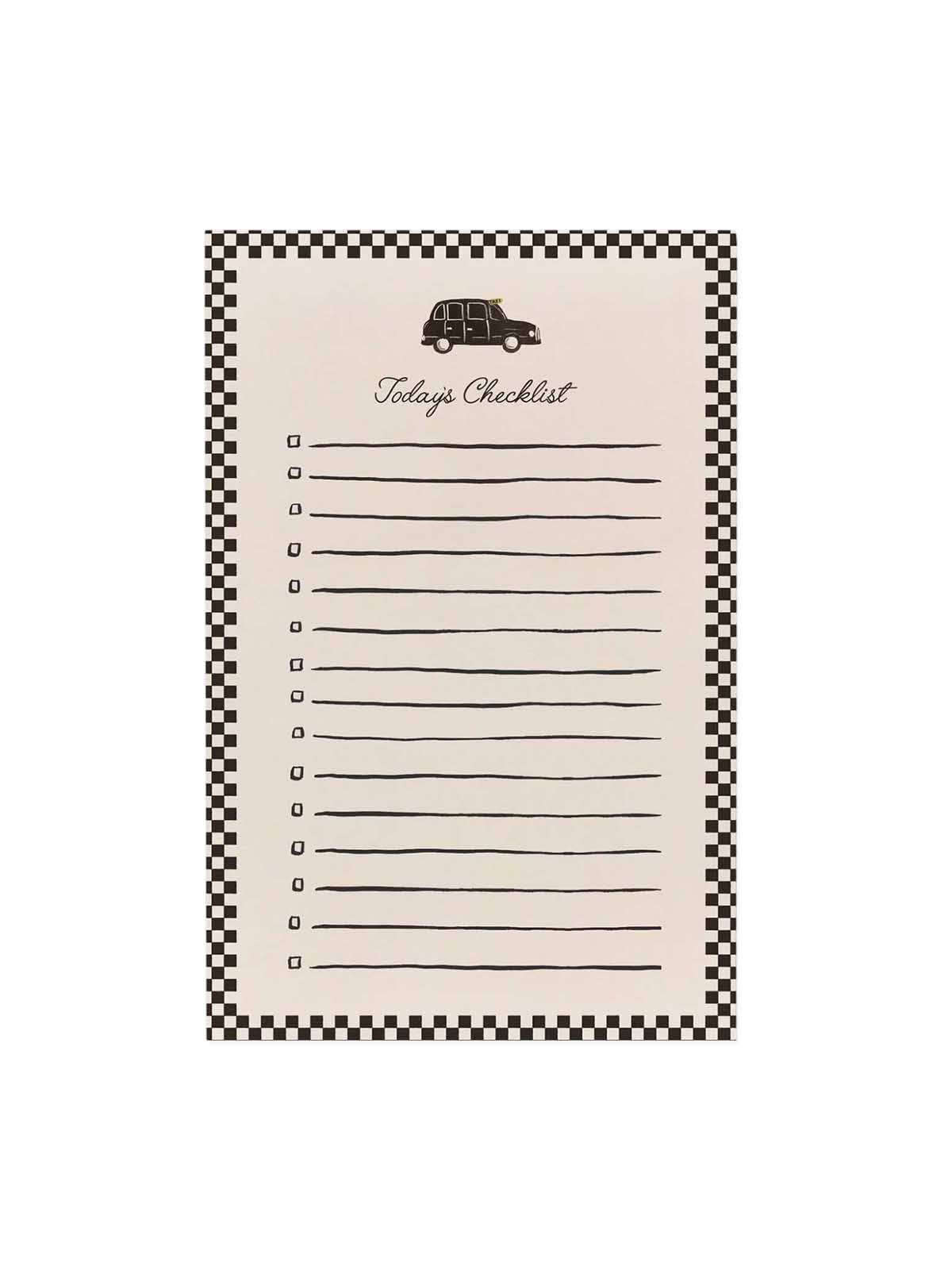 Rifle Paper Co London taxi notepad