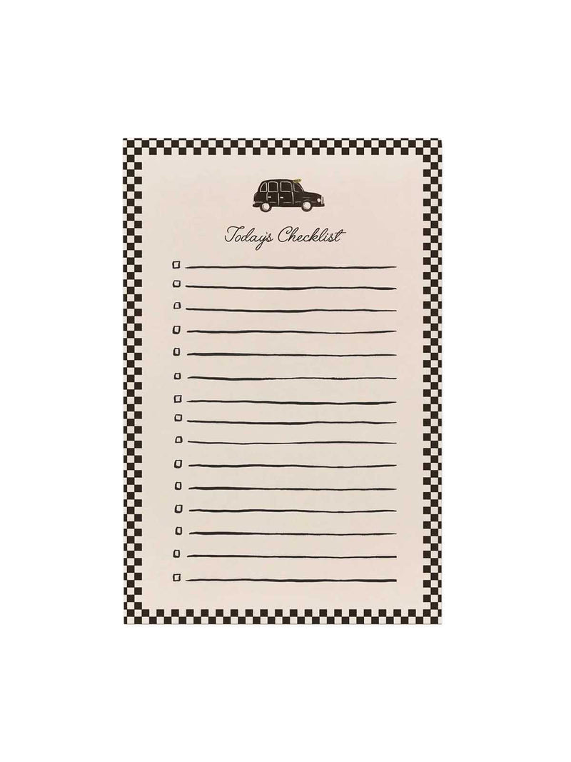 Rifle Paper Co London taxi notepad