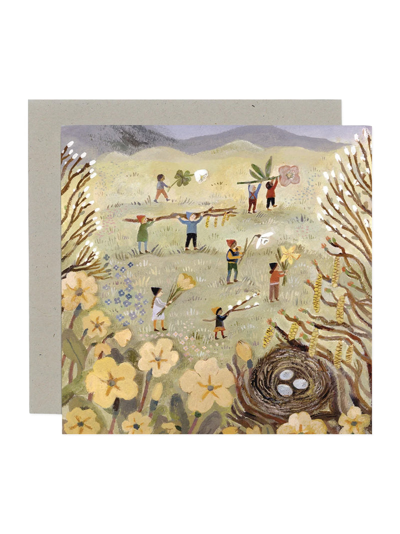 Spring's arrival card