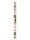 Stamp shaped Christmas stickers