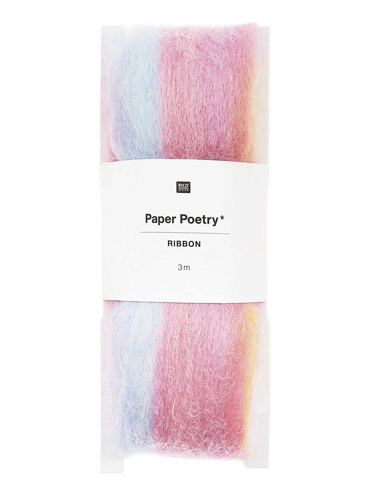 Sunset felt ribbon