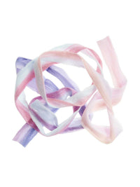 Pink and blue felt ribbon