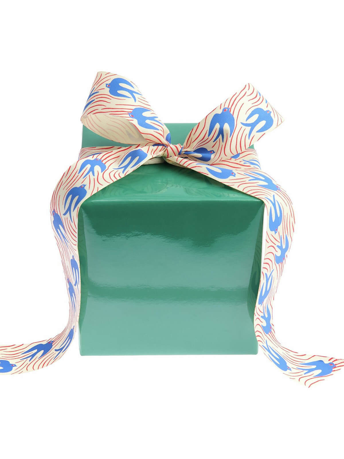 Swallows gift wrapping ribbon