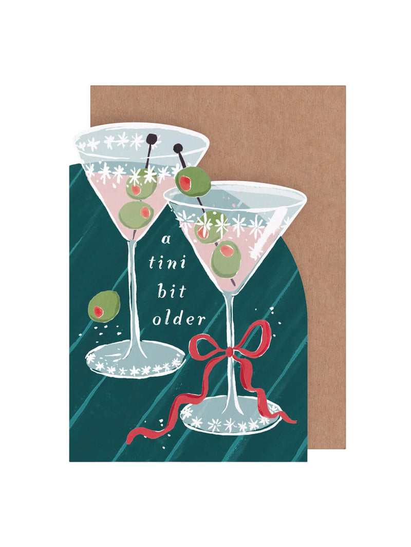 Tini bit older birthday card