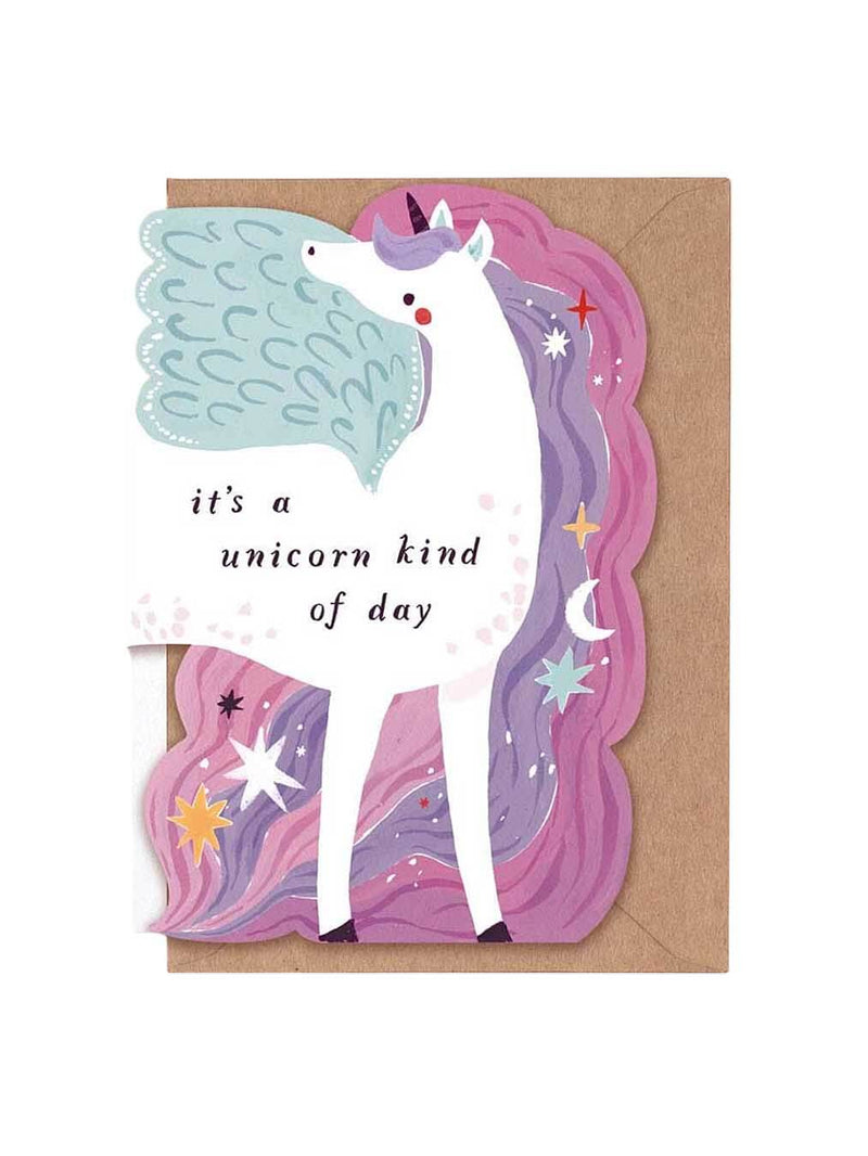 unicorn birthday card