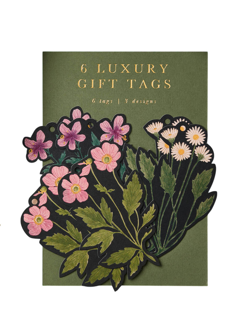 Wanderlust Paper Co botanical gift tags