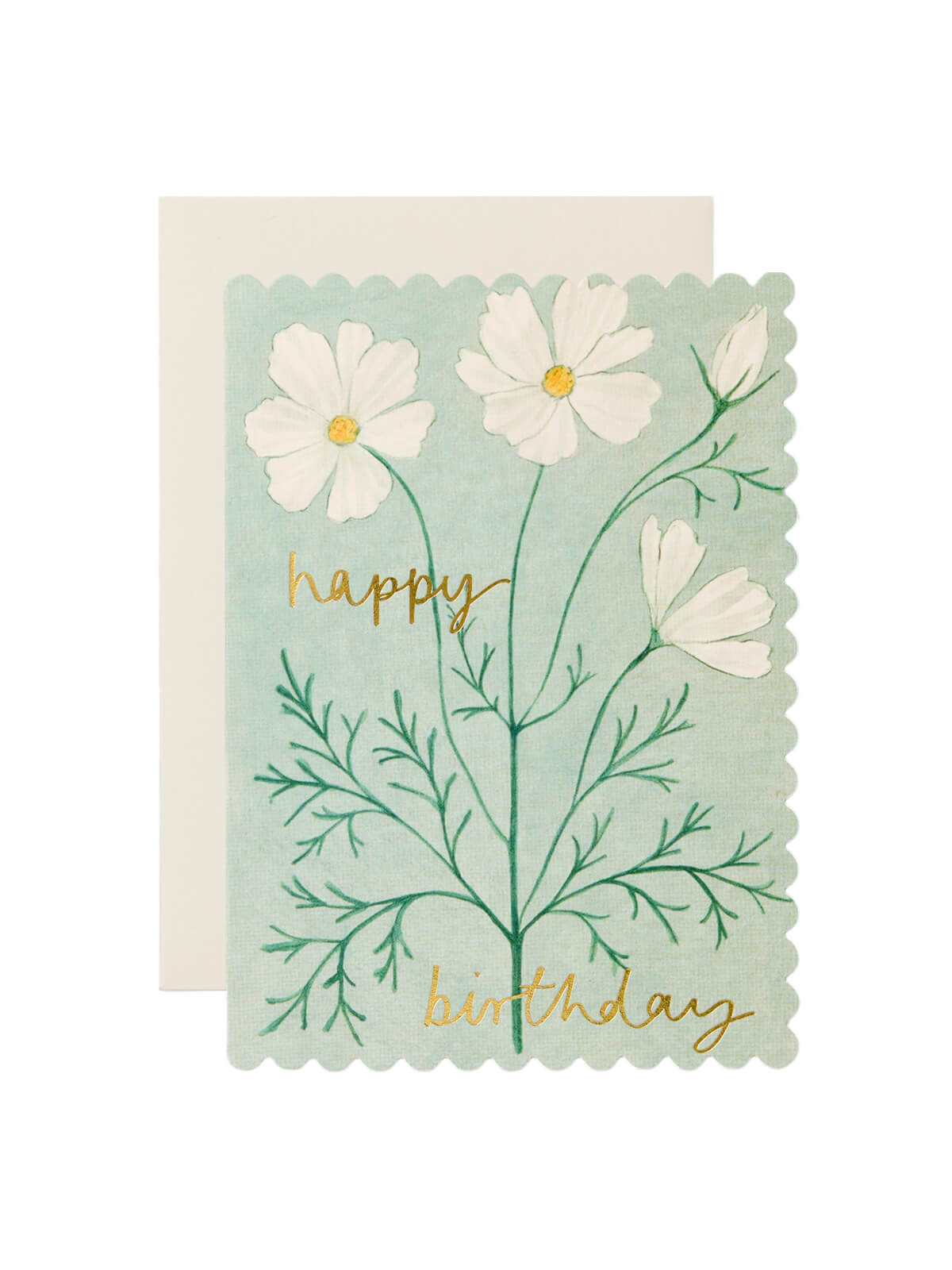Wanderlust Paper Co cosmos birthday card