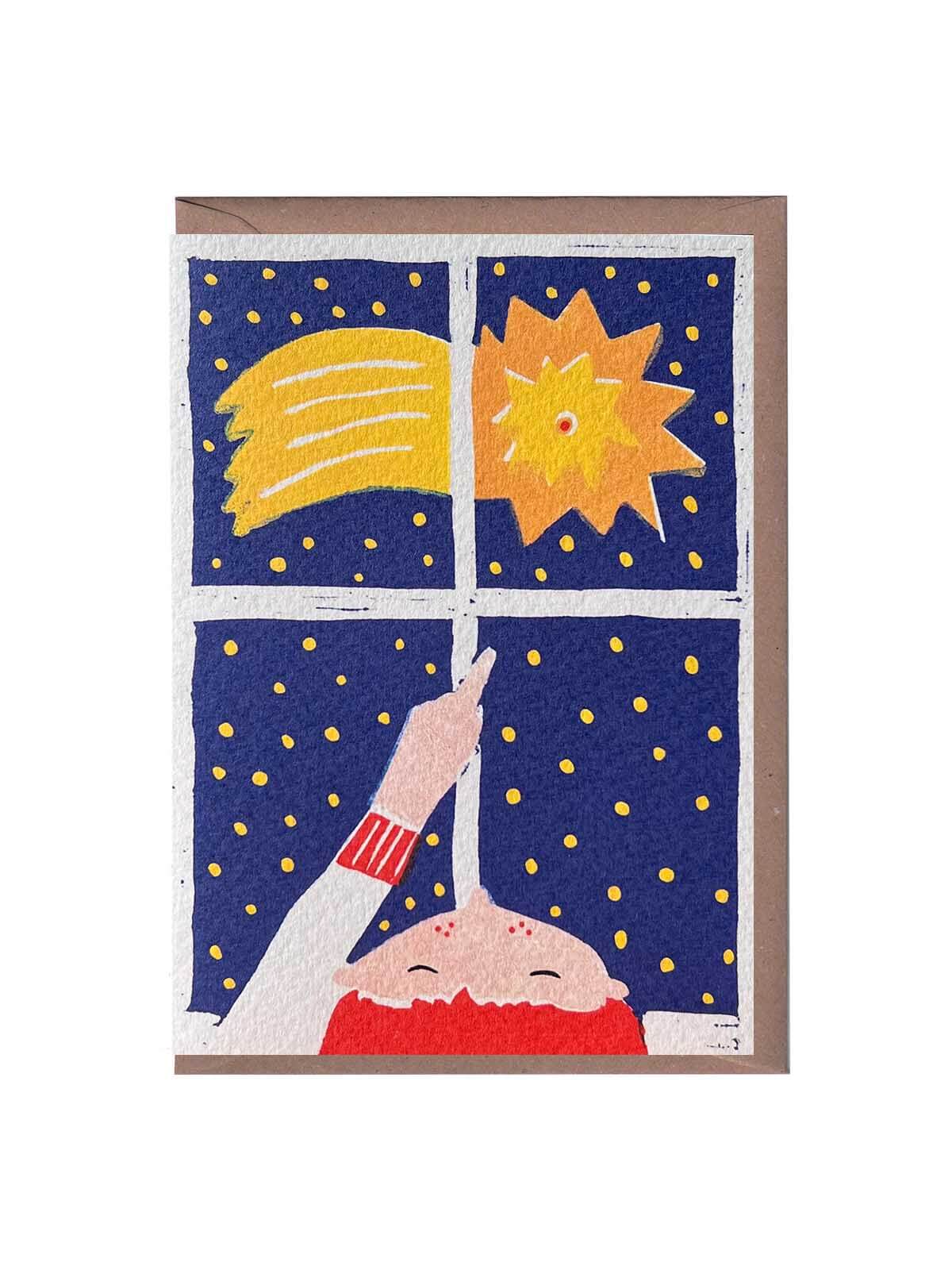 Wish upon a star card