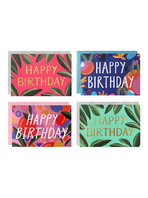 Papermash birthday card set