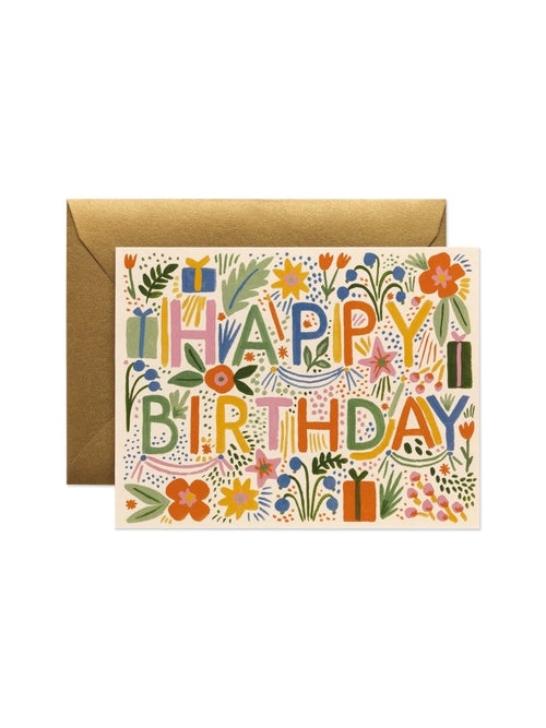 Rifle Paper Co fiesta birthday card