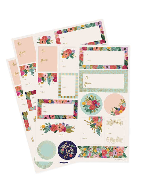 Rifle Paper Co garden party stickers