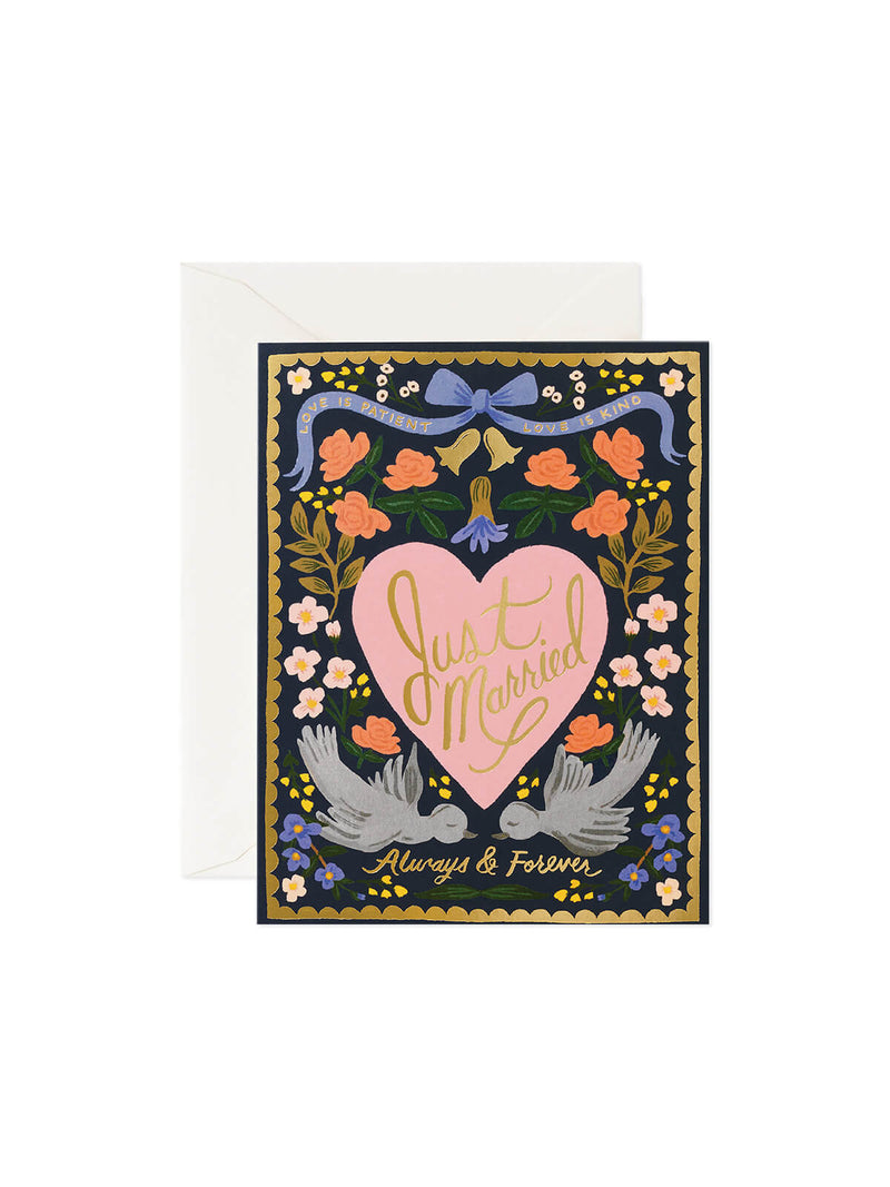 Rifle Paper Co love birds card