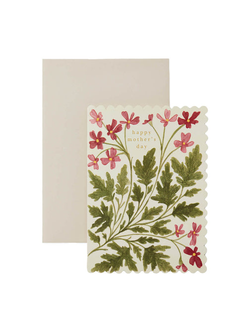 Wanderlust Paper Co floral Mothers day card
